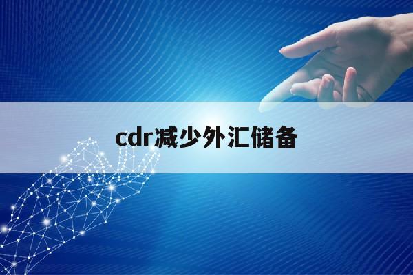 cdr减少外汇储备(什么是减少外汇储备风险的一种方法)