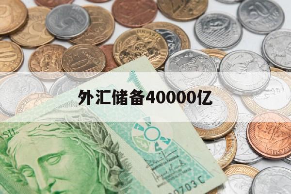 外汇储备40000亿(外汇储备净额跌破一万亿)