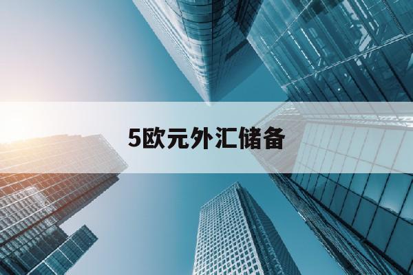 5欧元外汇储备(欧洲外汇储备5亿人民币)