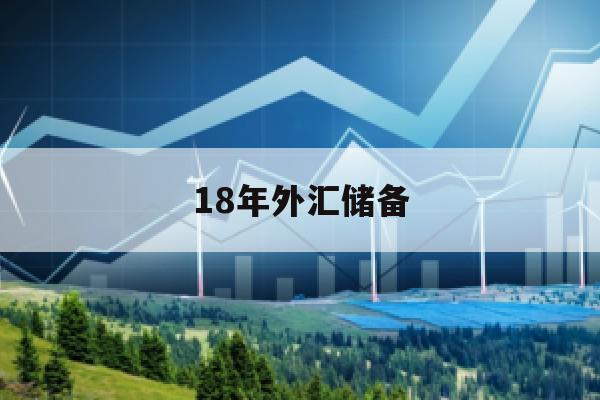 18年外汇储备(2018年我国外汇储备居全球第几位)