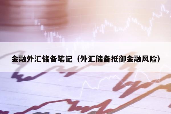 金融外汇储备笔记（外汇储备抵御金融风险）