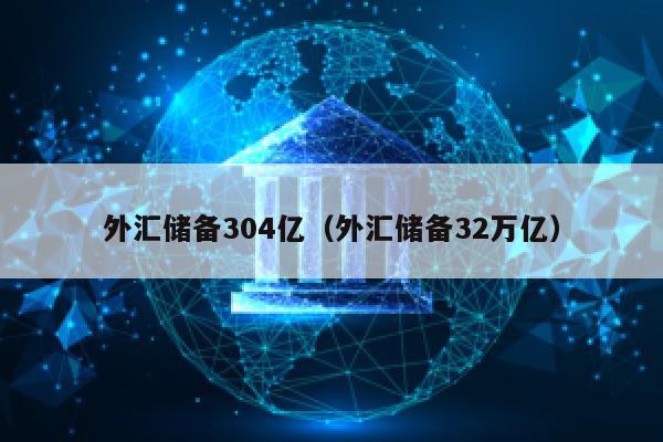 外汇储备304亿（外汇储备32万亿）