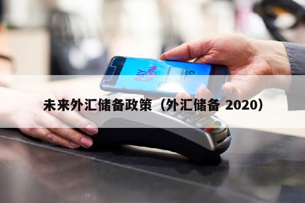 未来外汇储备政策（外汇储备 2020）