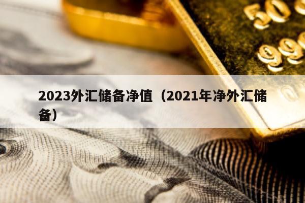 2023外汇储备净值（2021年净外汇储备）