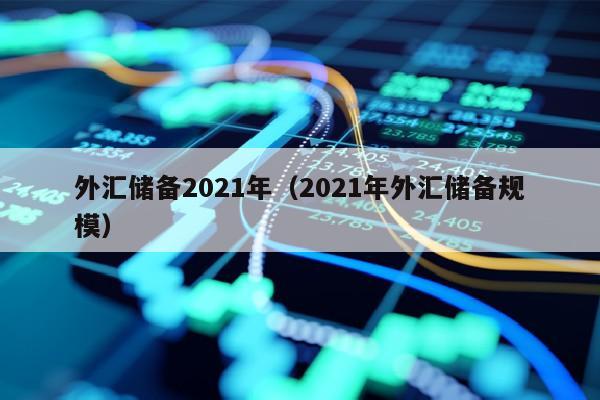 外汇储备2021年（2021年外汇储备规模）