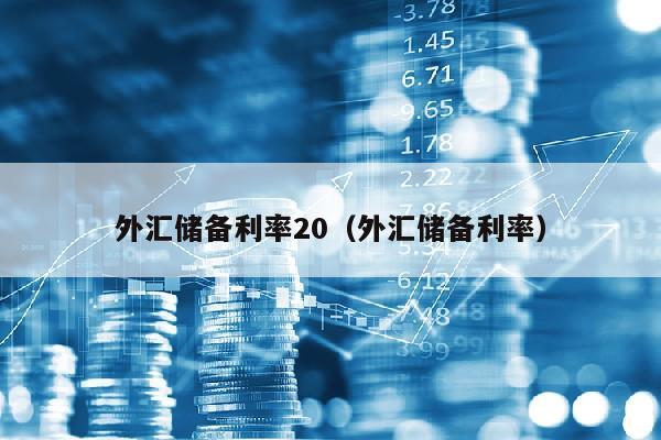 外汇储备利率20（外汇储备利率）