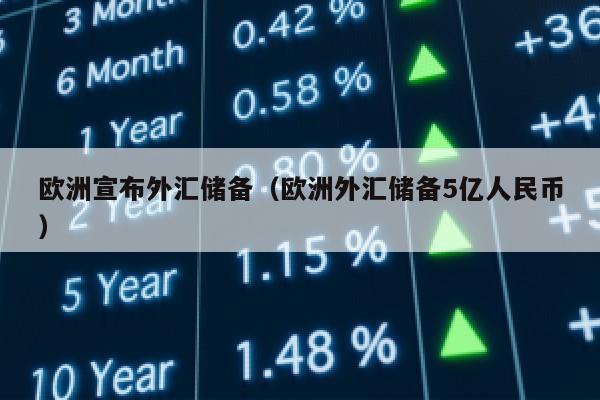 欧洲宣布外汇储备（欧洲外汇储备5亿人民币）